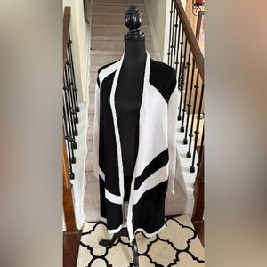 Chico's Monochrome Cardigan/Duster